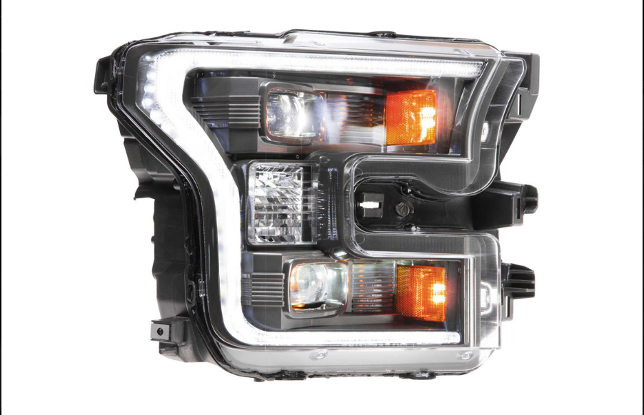 Morimoto LED Headlights FORD F150 (15-17): XB HYBRID LED HEADLIGHTS (Pair / ASM)