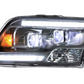 Morimoto LED Headlights DODGE RAM (09-18): XB HYBRID LED HEADLIGHTS (Pair / ASM)