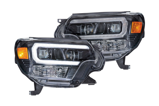 Morimoto Led Headlights Toyota Tacoma (12-15): XB Hybrid Led Headlights (Pair / Smoked)