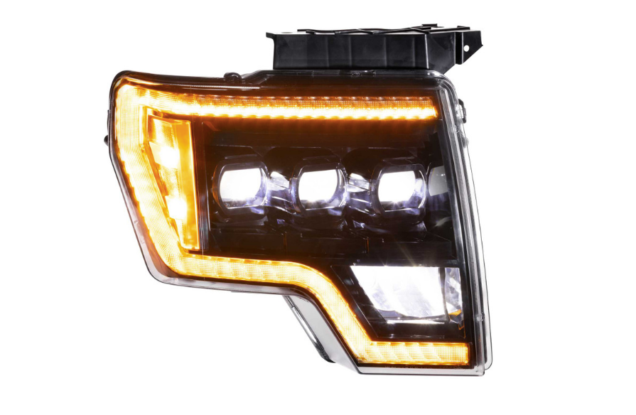 Morimoto LED Headlights FORD F150 (09-14): XB LED HEADLIGHTS (Pair / ASM Amber DRL)