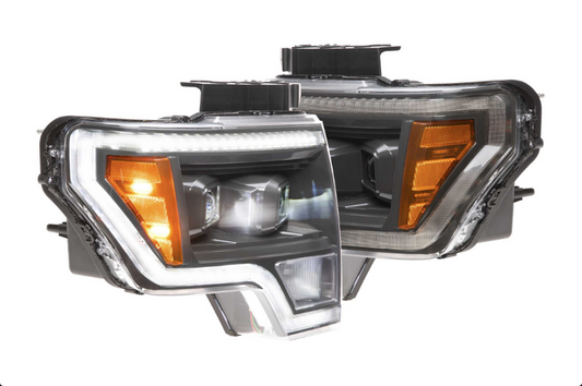 Morimoto LED Headlights FORD F150 (09-14): XB HYBRID LED HEADLIGHTS (Pair / ASM)