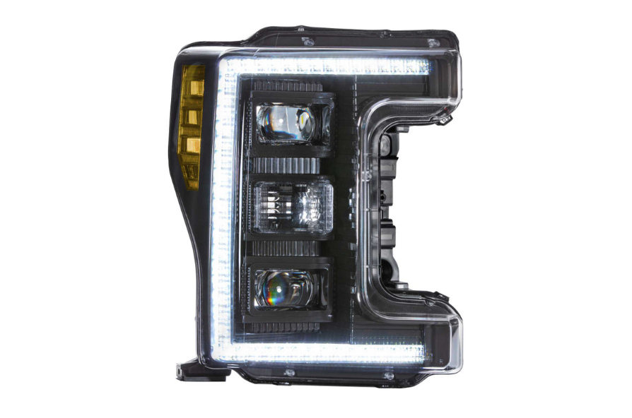 Morimoto Led Headlights Ford Super Duty (17-19): XB Hybrid Led Headlights (Pair / ASM)