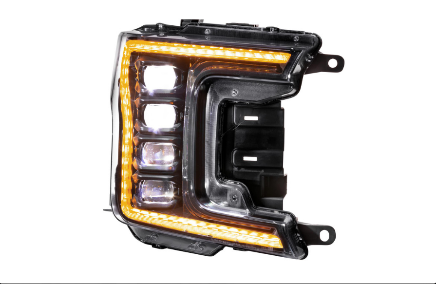 Morimoto LED Headlights FORD F150 (18-20): XB LED HEADLIGHTS (Pair / ASM Amber DRL) (Gen 2)