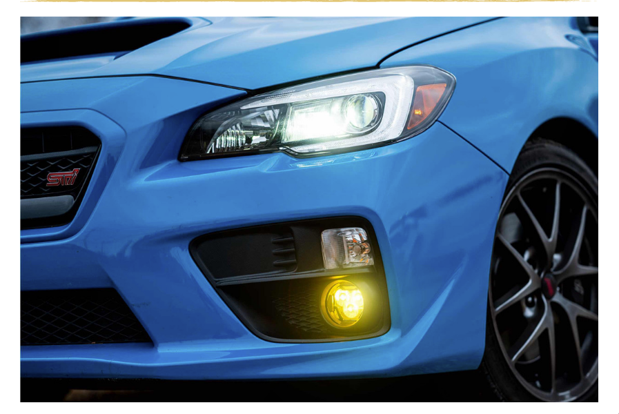 Morimoto 4banger Led Fog Lights: Subaru Br-Z (13-20) (Sae Wide / White)(Set)