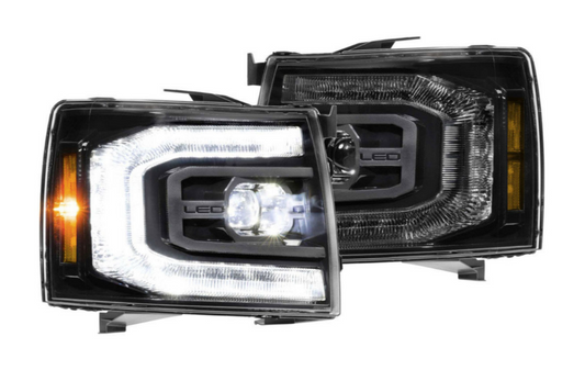 Morimoto LED Headlights Chevy Silverado (07-13) (Pair / ASM / Gen II)