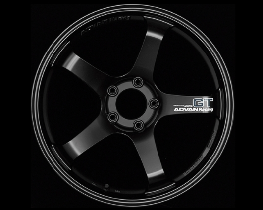 Advan GT Wheel 19x10.5 5x114.3 +15mm Semi Gloss Black