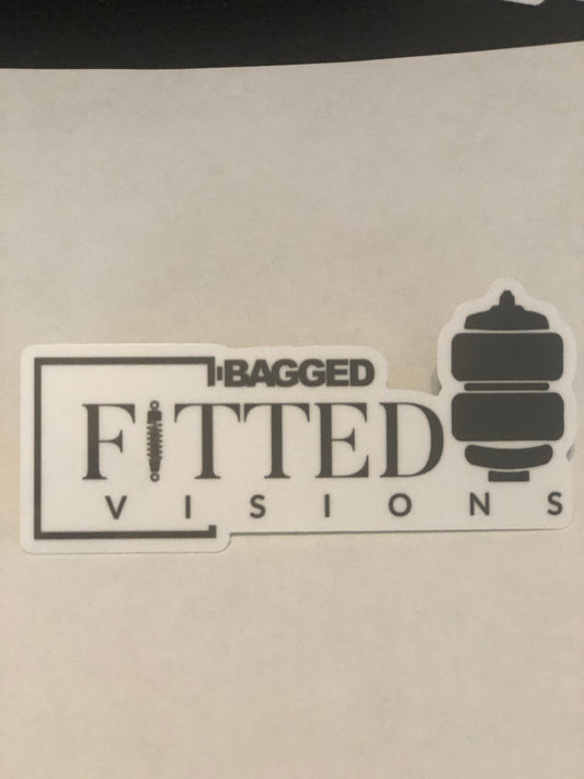 Fitted Visions Bagged Life Sticker
