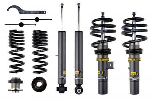 BMW Bilstein - 1.4"-2.4" x 1.2"-2.8" EVO S Front and Rear Lowering Coilover Kit - 47-304932