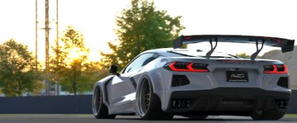UAS 2020-2021 Chevy Corvette C8 uas Air struts with OEM Active Damping by Universal Air