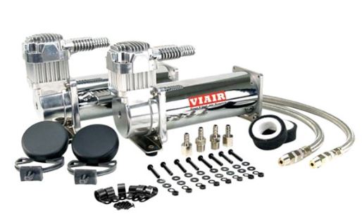 Airlift 3p Management Full kit With Dual Compressors - Black or Chrome