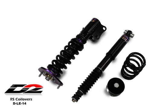 D2 Racing RS Series Coilovers (D-AS-02-RS) for Lexus CT 200h 2011-2017