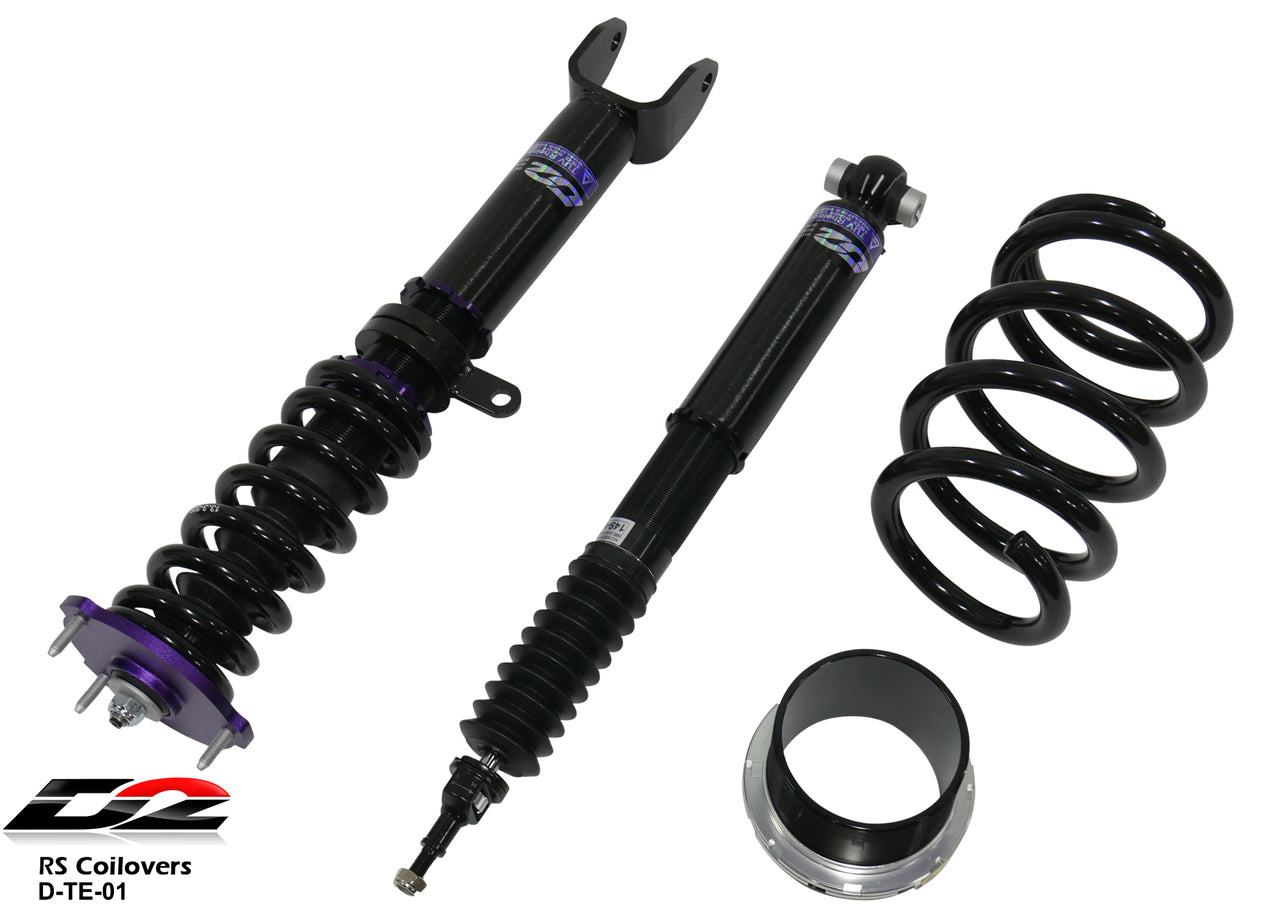 D2 Racing RS Series Coilovers (D-TE-01-RS) for Tesla Model 3 (2WD) 2017-2021