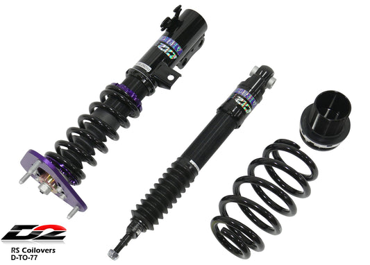 D2 Racing RS Series Coilovers (D-TO-77-RS) for Toyota Corolla (Sedan, Hatch) 2019+