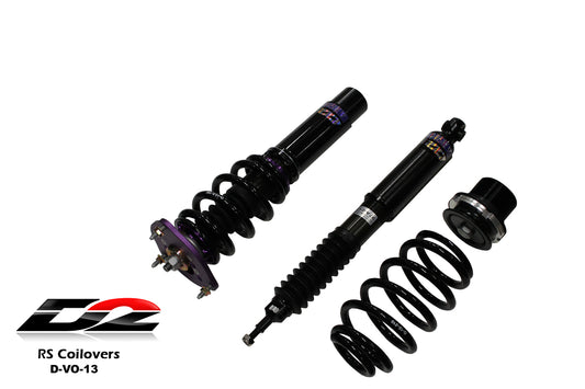 D2 Racing RS Series Coilovers (D-VO-13-RS) for Volkswagen Golf VII, INCL GTI  (EXC R) (55mm FLM) 2012-2014
