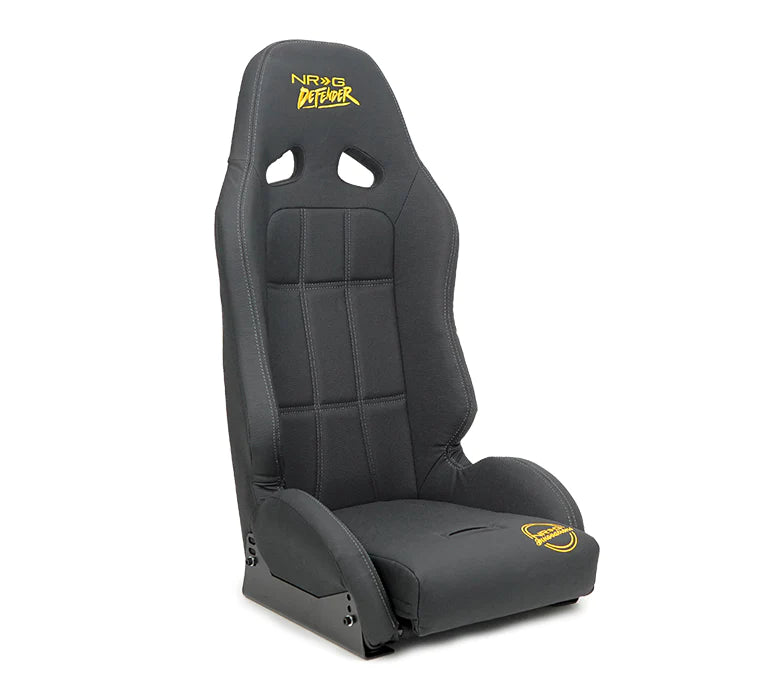 NRG Innovations Defener Suspension Seat with Side Mount Bracket
