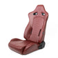 NRG Innovations Reclinable Racing Seat Arrow in Vinyl