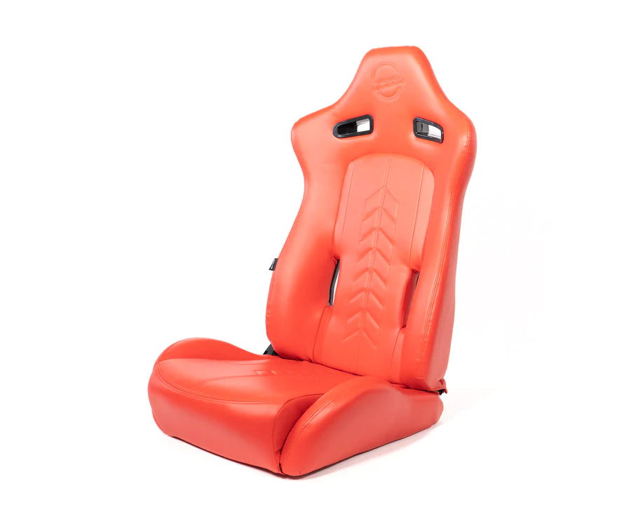NRG Innovations Reclinable Racing Seat Arrow in Vinyl