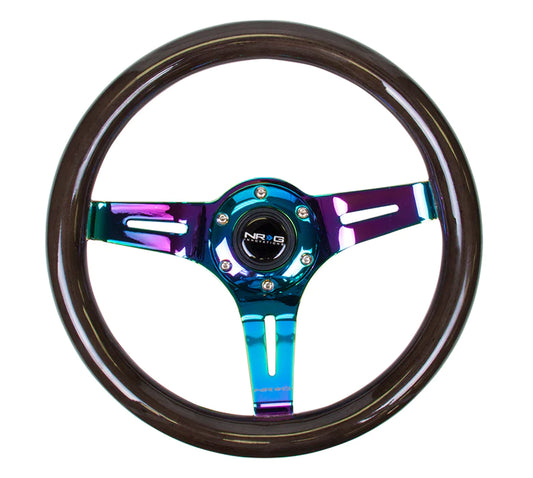 NRG Innovations 310mm Wood Grain Steering Wheel