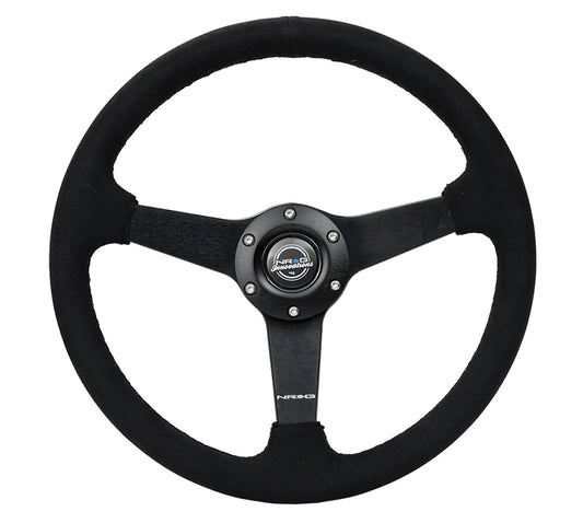 NRG Innovations 350MM Flat Steering Wheel Alcantara