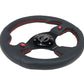 NRG Innovations Dual Button Steering Wheel Leather