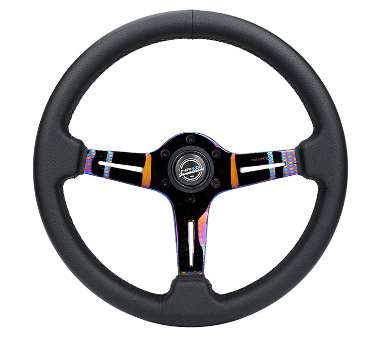 NRG Innovations Light Weight Simulator Steering Wheel- Splitz