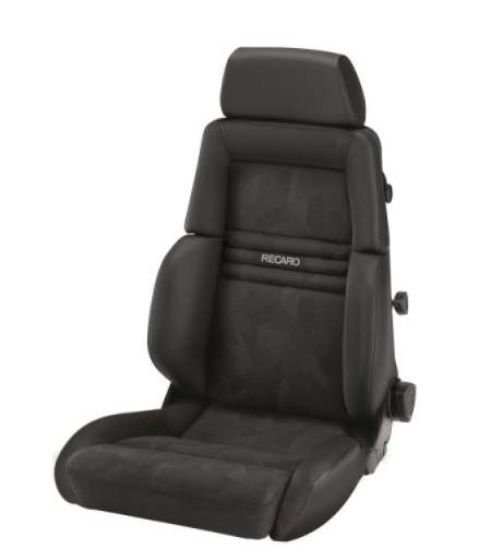Recaro Expert M Seat - Black Leather/Black Artista