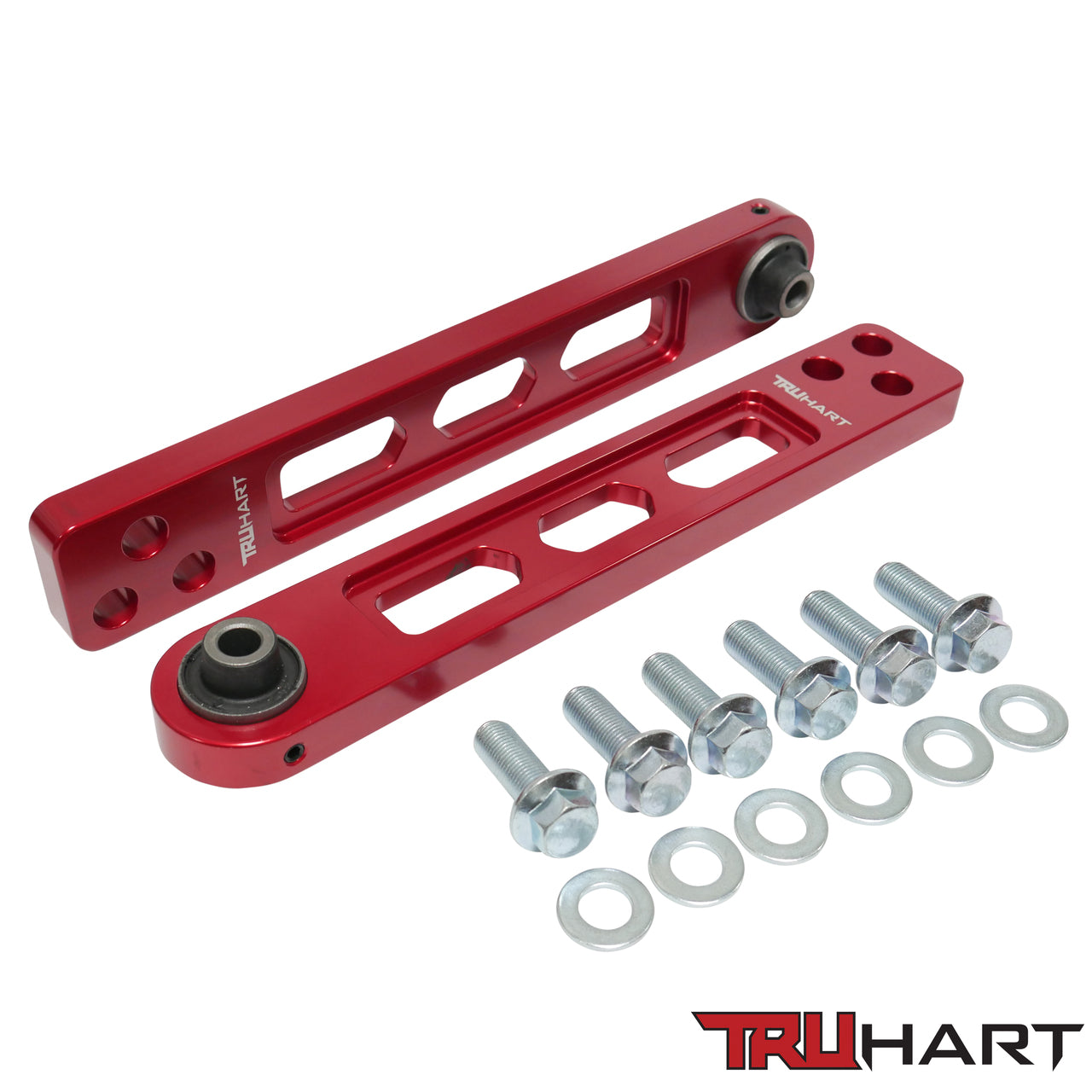 TruHart Rear Lower Control Arm - Red 02-06 Acura RSX / 03-07 Honda Element - TH-H103-RE