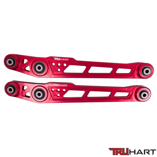 TruHart Rear Lower Control Arms - Red 96-00 Honda Civic - TH-H102-RE